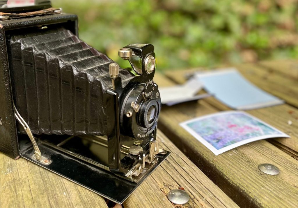 Sofortbild trifft Plattenkamera