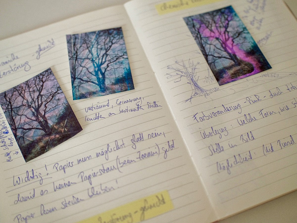 Vor dem Druck – Experimente mit&nbsp;Fotopapier
